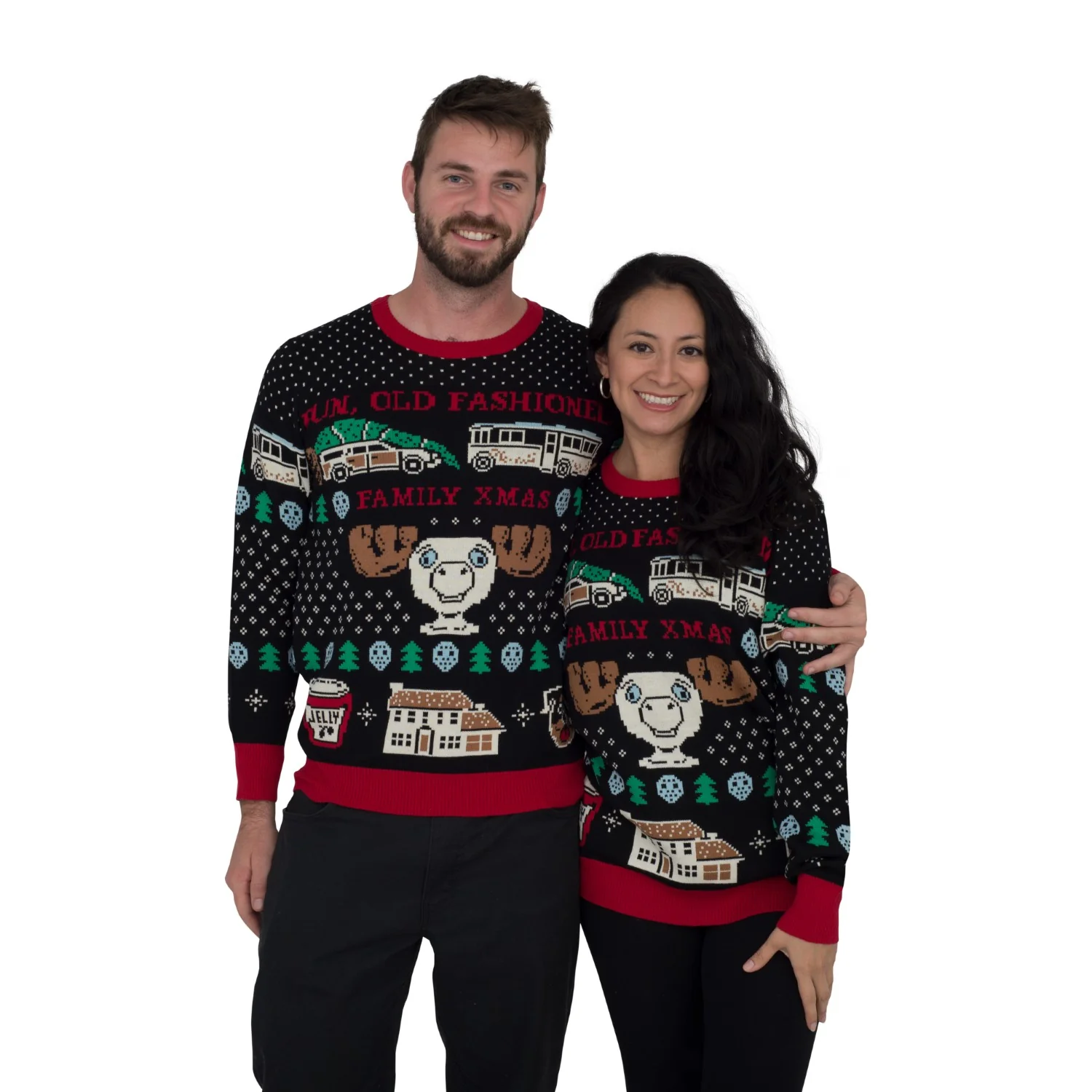 Christmas Vacation Old Fashioned Xmas Ugly Sweater - Image 8