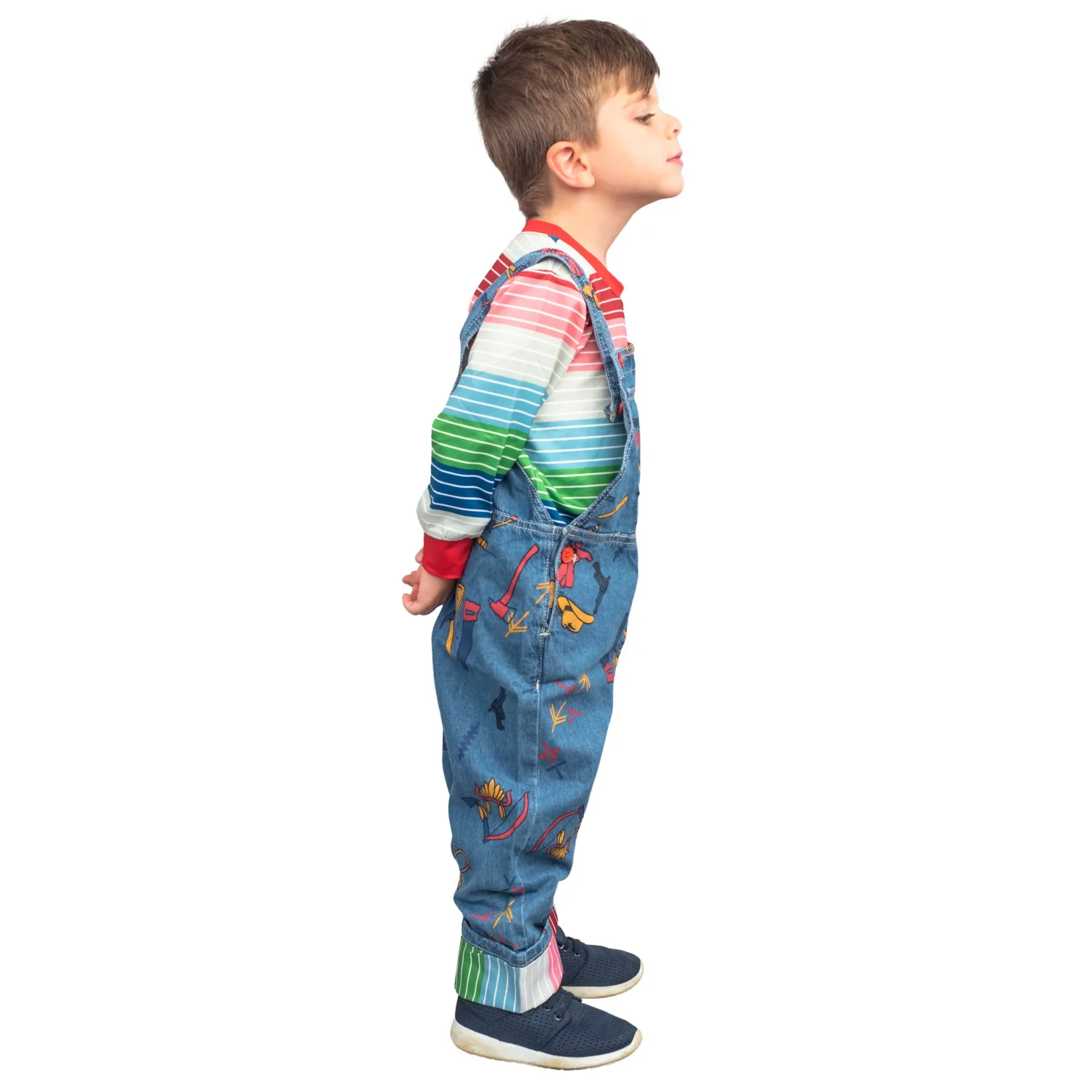 Chuckie Costume Good Guys Doll Child Halloween Cosplay - Image 6