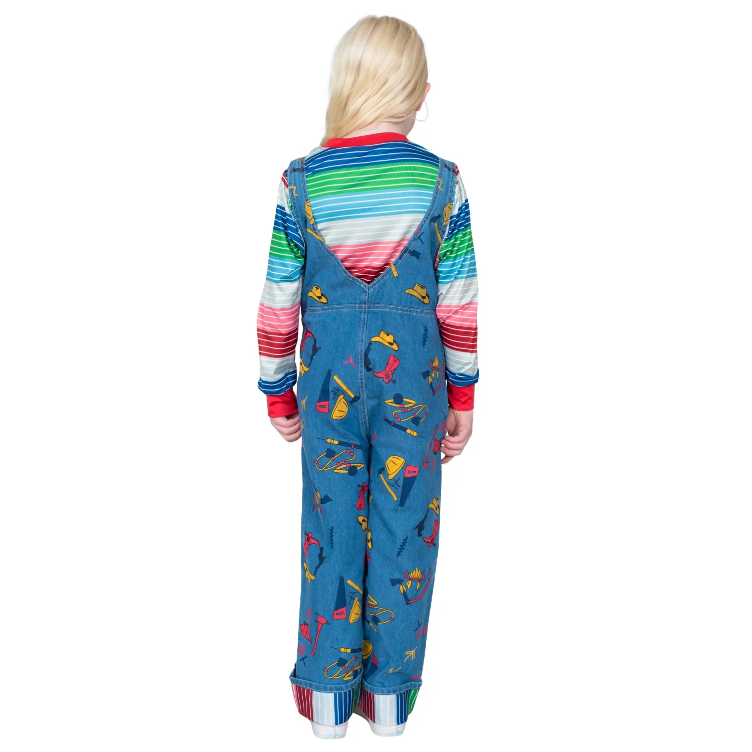 Chuckie Costume Good Guys Doll Child Halloween Cosplay - Image 7