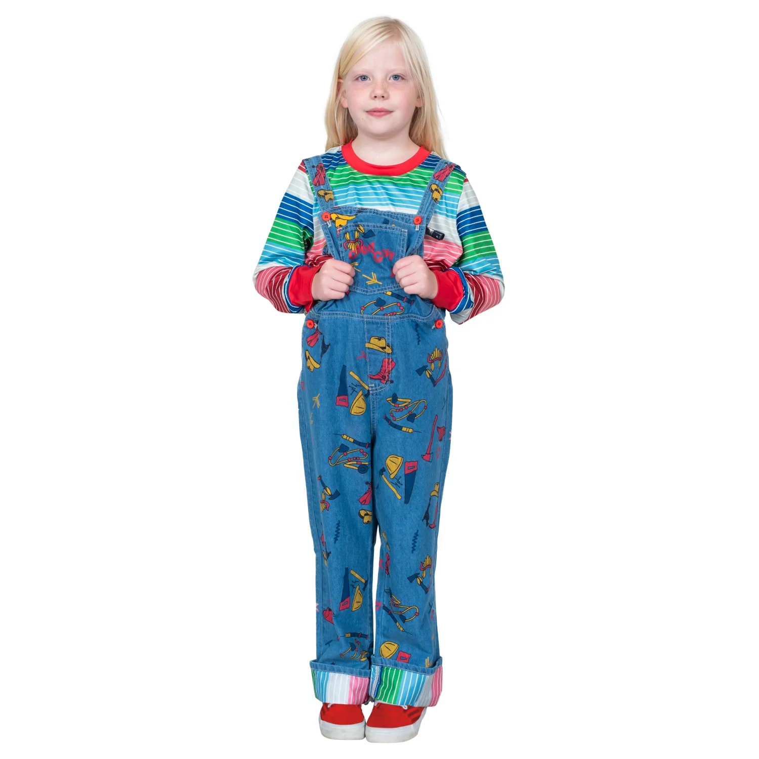 Chuckie Costume Good Guys Doll Child Halloween Cosplay - Image 8
