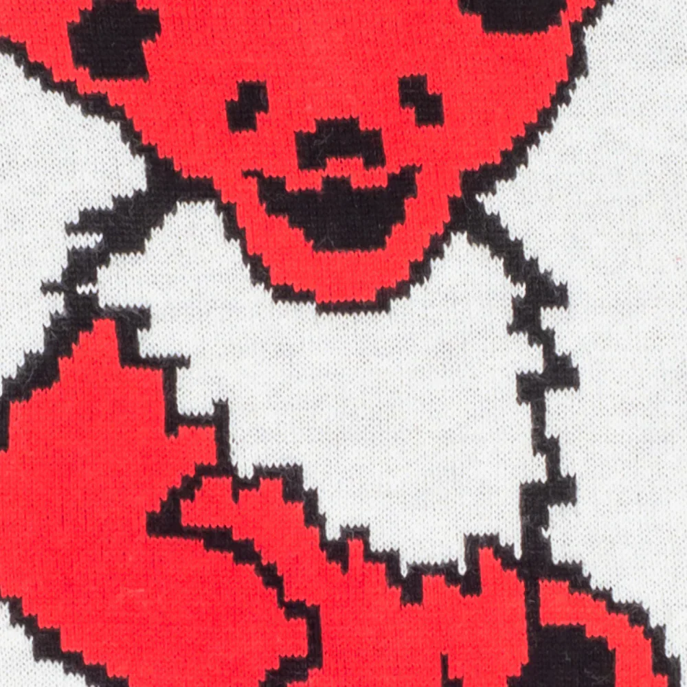 Classic Grateful Dead Dancing Bears Adult Unisex Ugly Christmas Sweater - Image 3