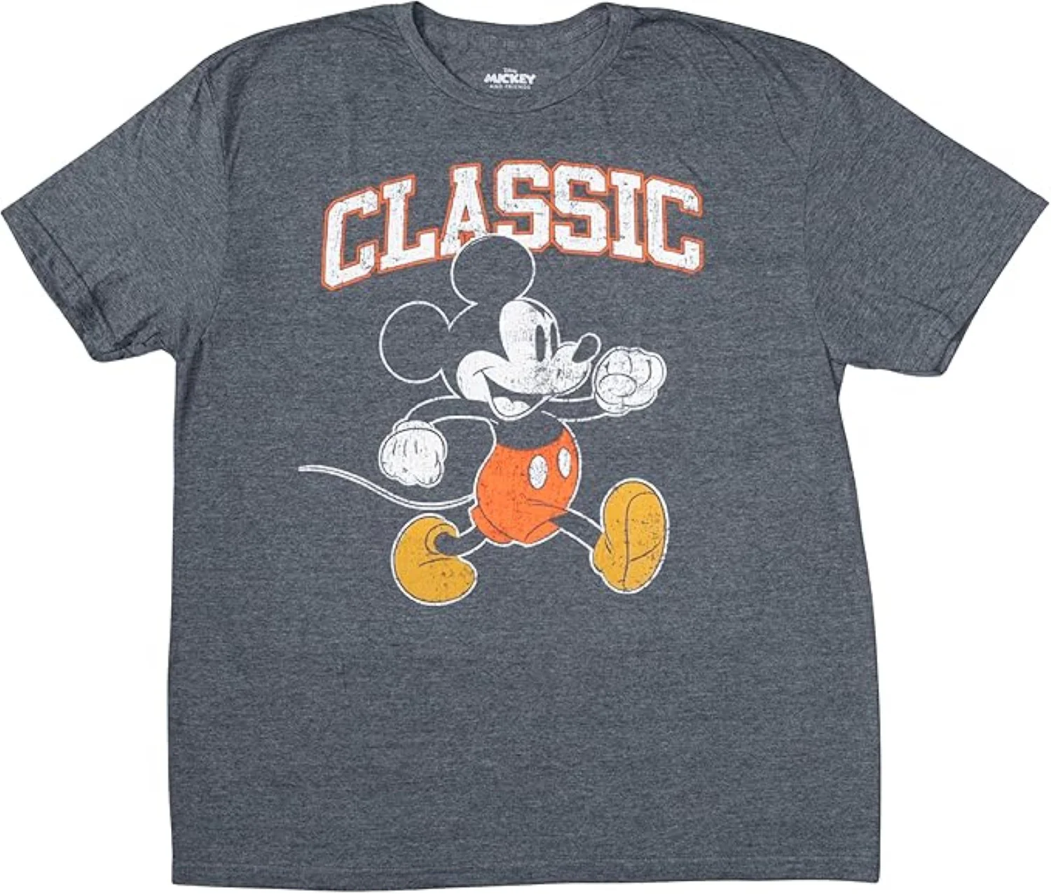 Classic Mickey Mouse Adult Officially Licensed Graphic T-shirt - Image 2