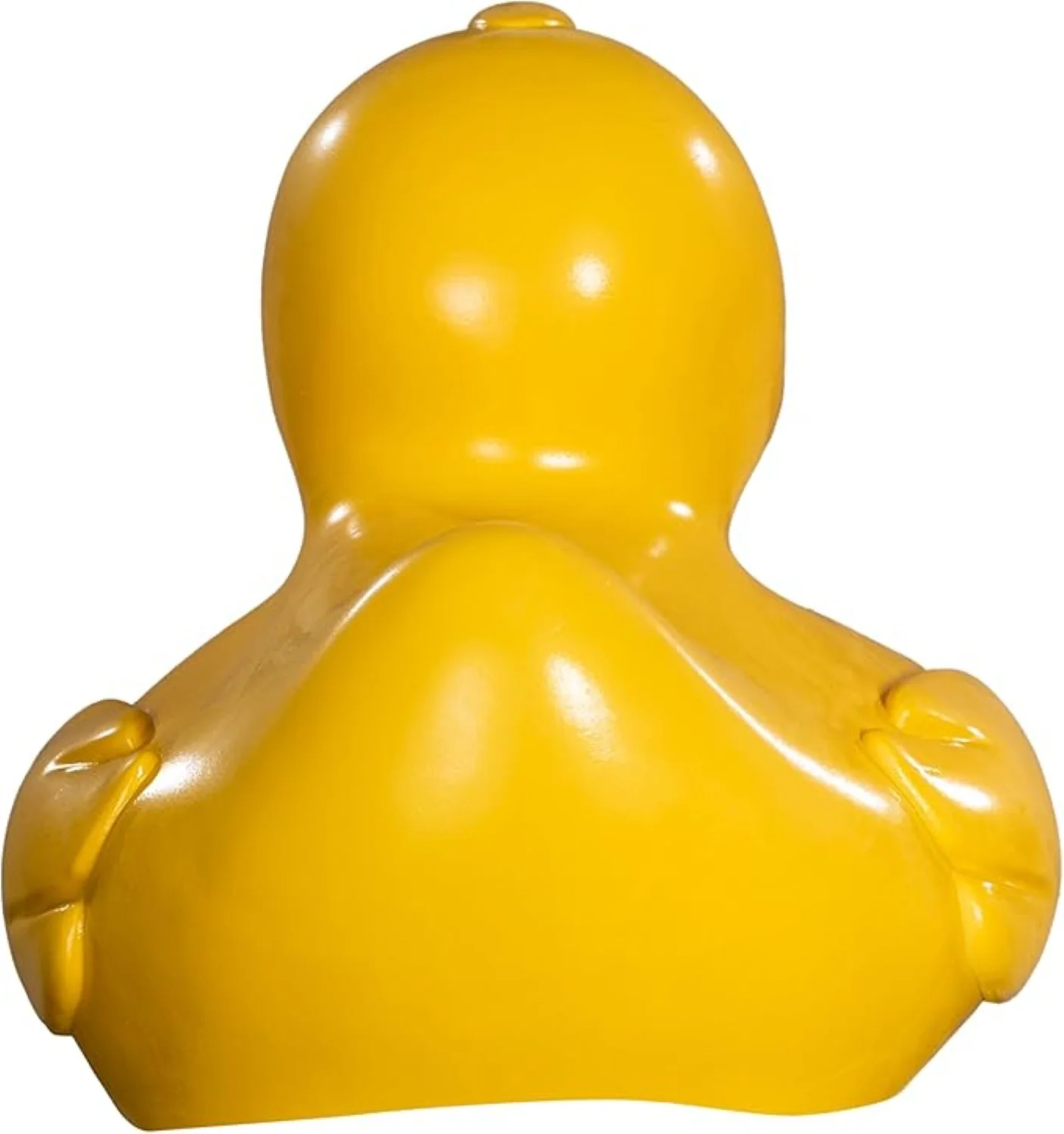 Classic Yellow Rubber Duck Costume Hat Halloween Accessory Adult Duck Head Design 21-Inch Size - Image 5