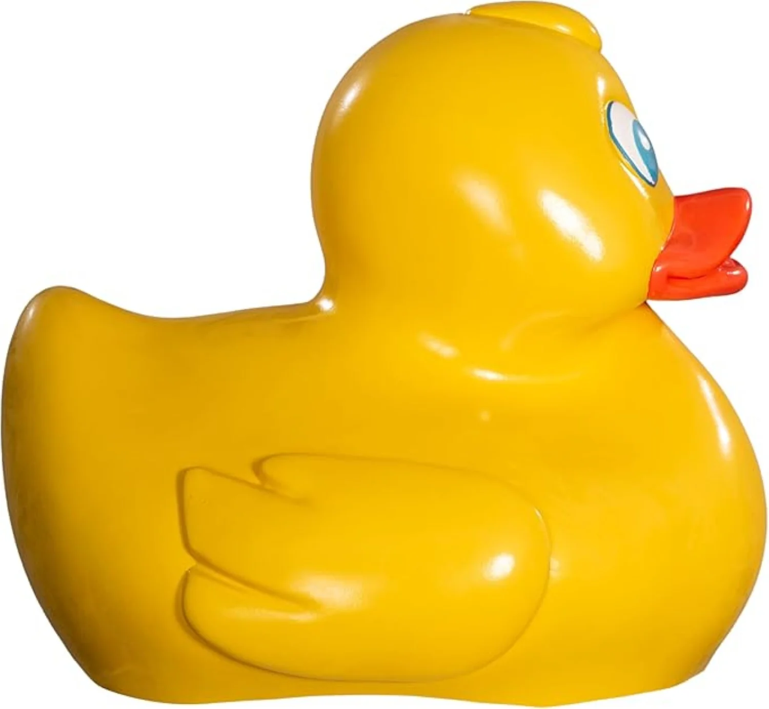 Classic Yellow Rubber Duck Costume Hat Halloween Accessory Adult Duck Head Design 21-Inch Size - Image 6