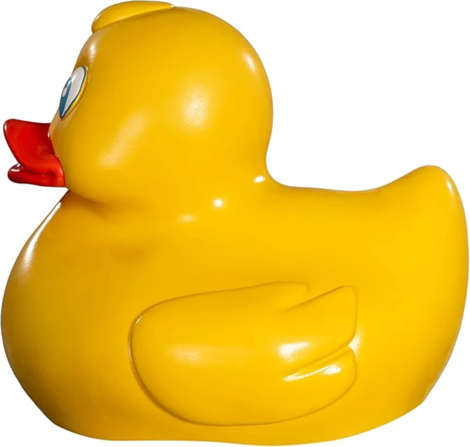 Classic Yellow Rubber Duck Costume Hat Halloween Accessory Adult Duck Head Design 21-Inch Size - Image 7