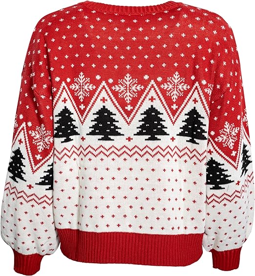Coca Cola Heart Polar Bear Drinking Sweater - Image 6