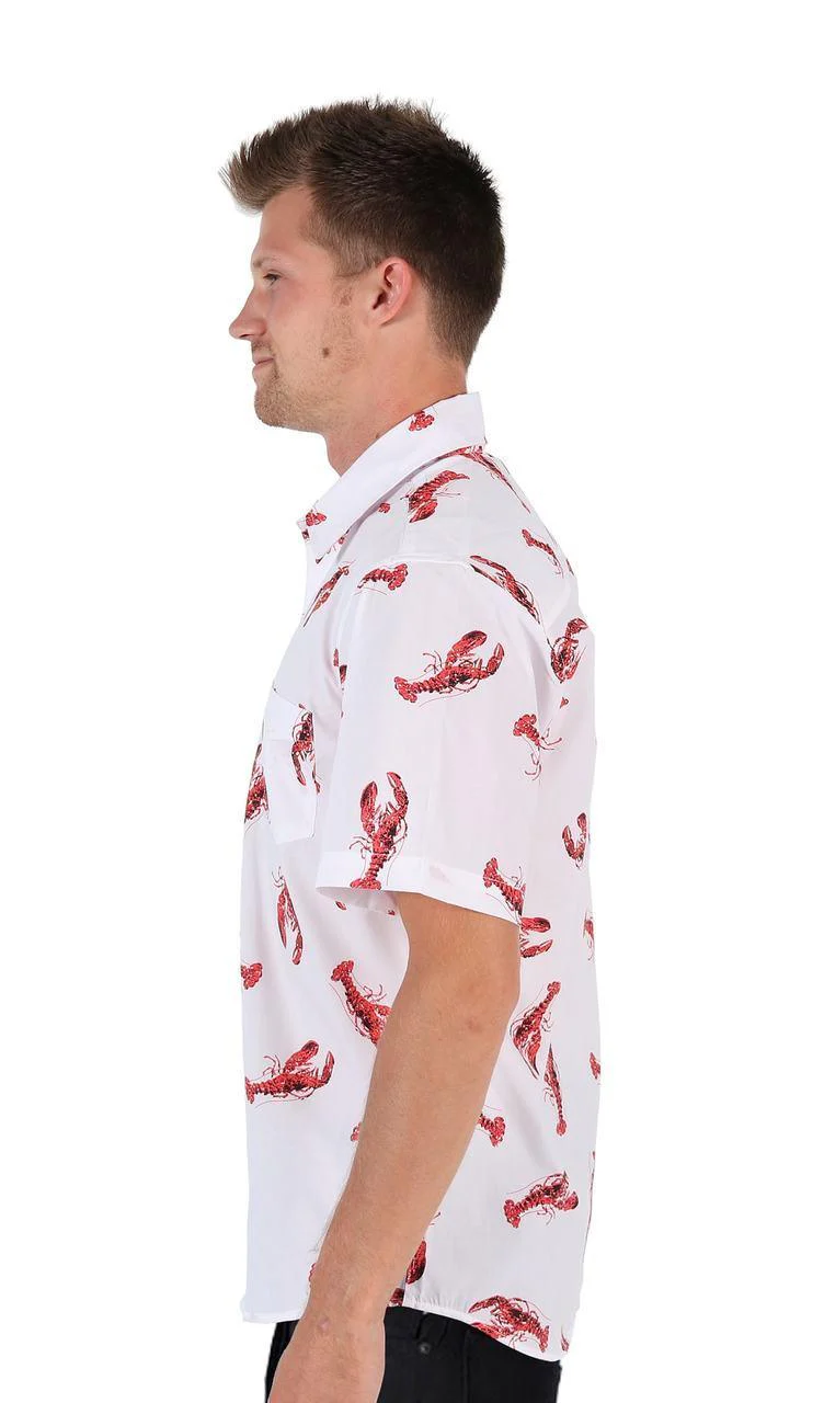 Cosmo Kramer Lobster Button-Up Shirt - Image 4