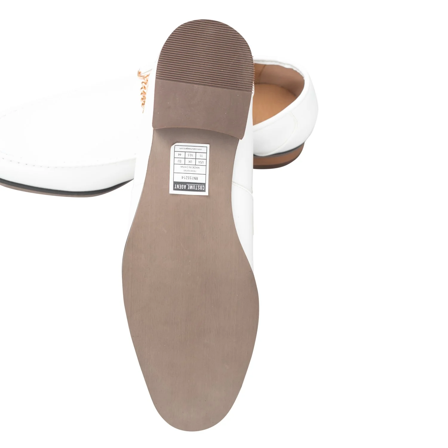 Cousin Eddie Christmas White Shoes Halloween Costume Footwear - Image 6