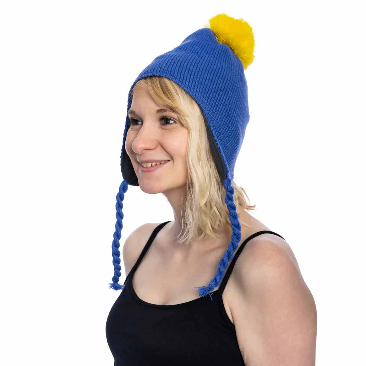 Craig Tucker's Blue and Yellow Beanie Hat for Halloween Cosplay fun - Image 4
