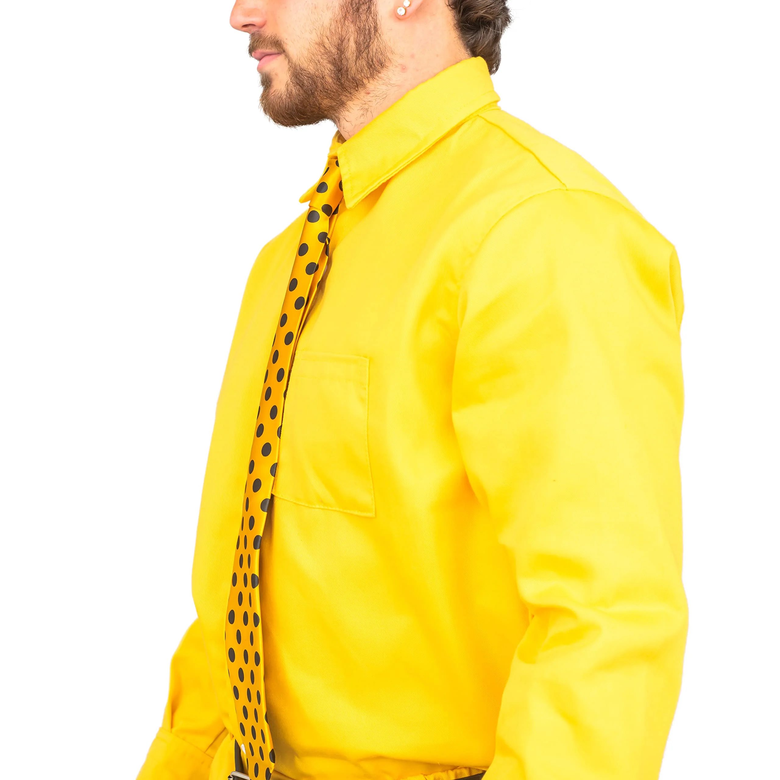 Deluxe Curious George Man In The Yellow Hat Costume Set - Image 6