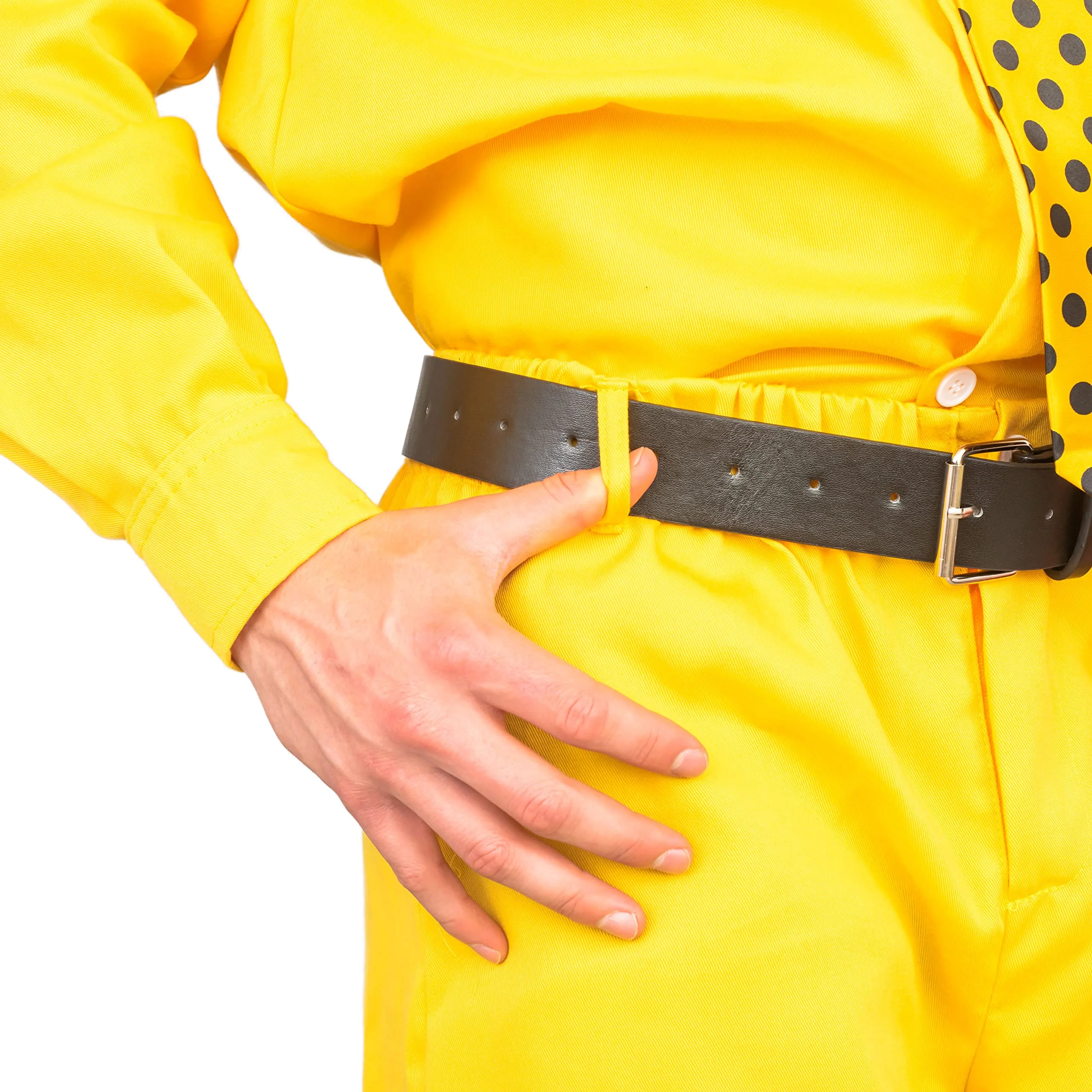 Deluxe Curious George Man In The Yellow Hat Costume Set - Image 8