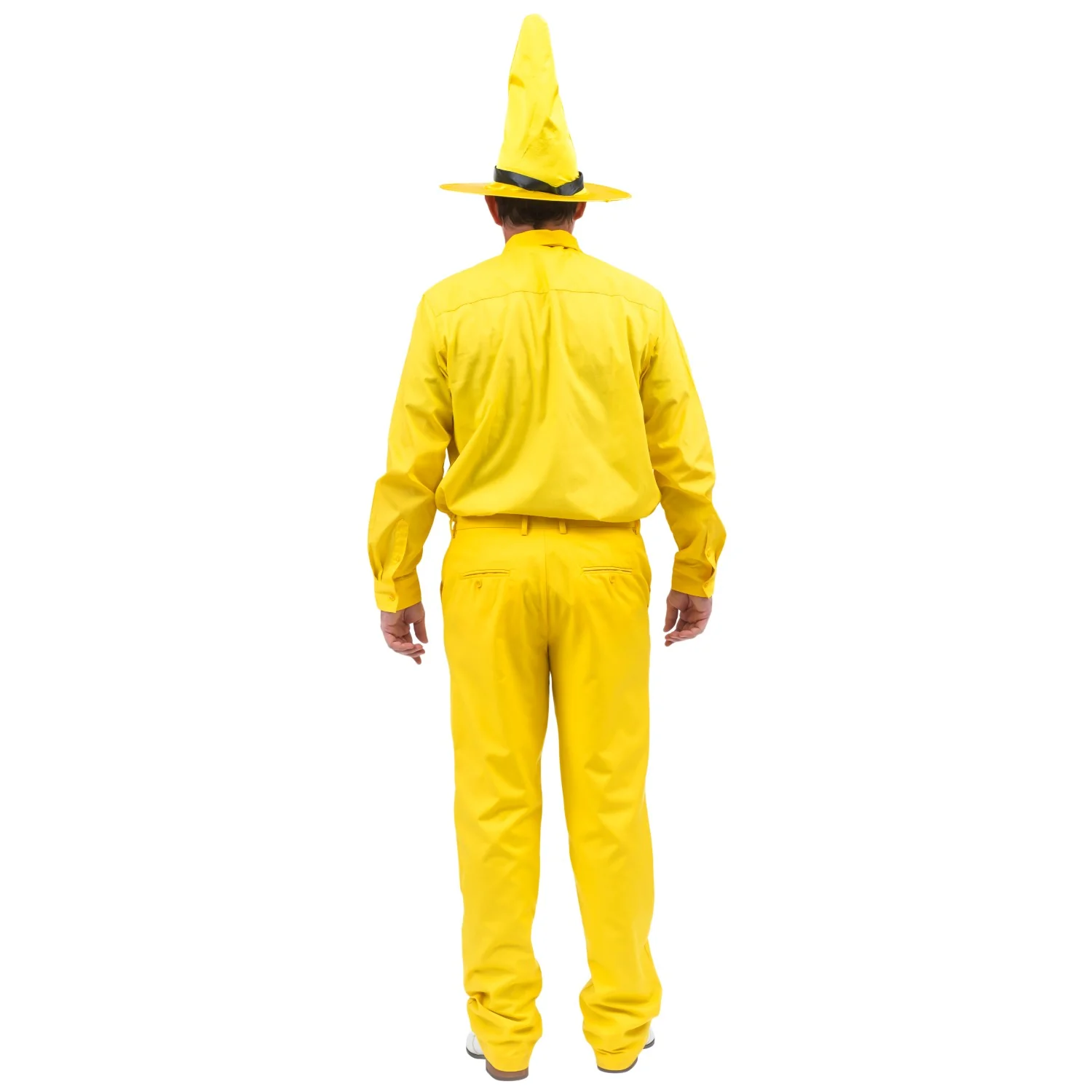 Curious Monkey Man in The Yellow Hat Costume Halloween Costume Cosplay - Image 2
