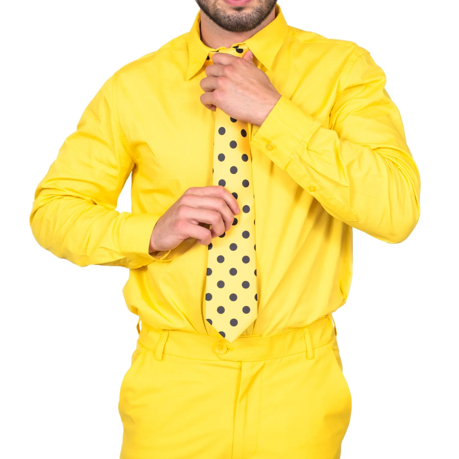 Curious Monkey Man in The Yellow Hat Costume Halloween Costume Cosplay - Image 3