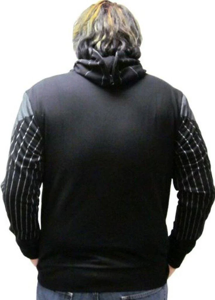 Darth Vader Costume Mask Hooded Sweatshirt Hoodie Jacket - Image 3
