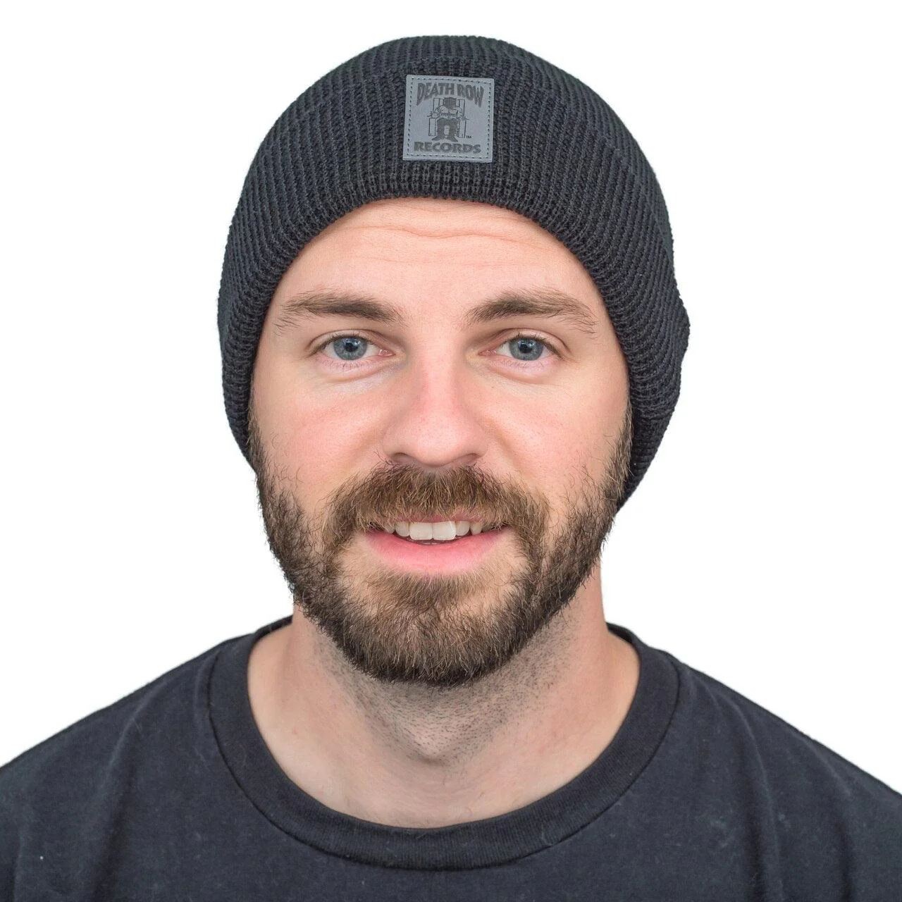 Death Row Records Adult Unisex Black Beanie Hat