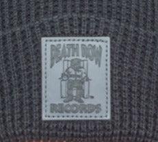 Death Row Records Adult Unisex Black Beanie Hat - Image 2
