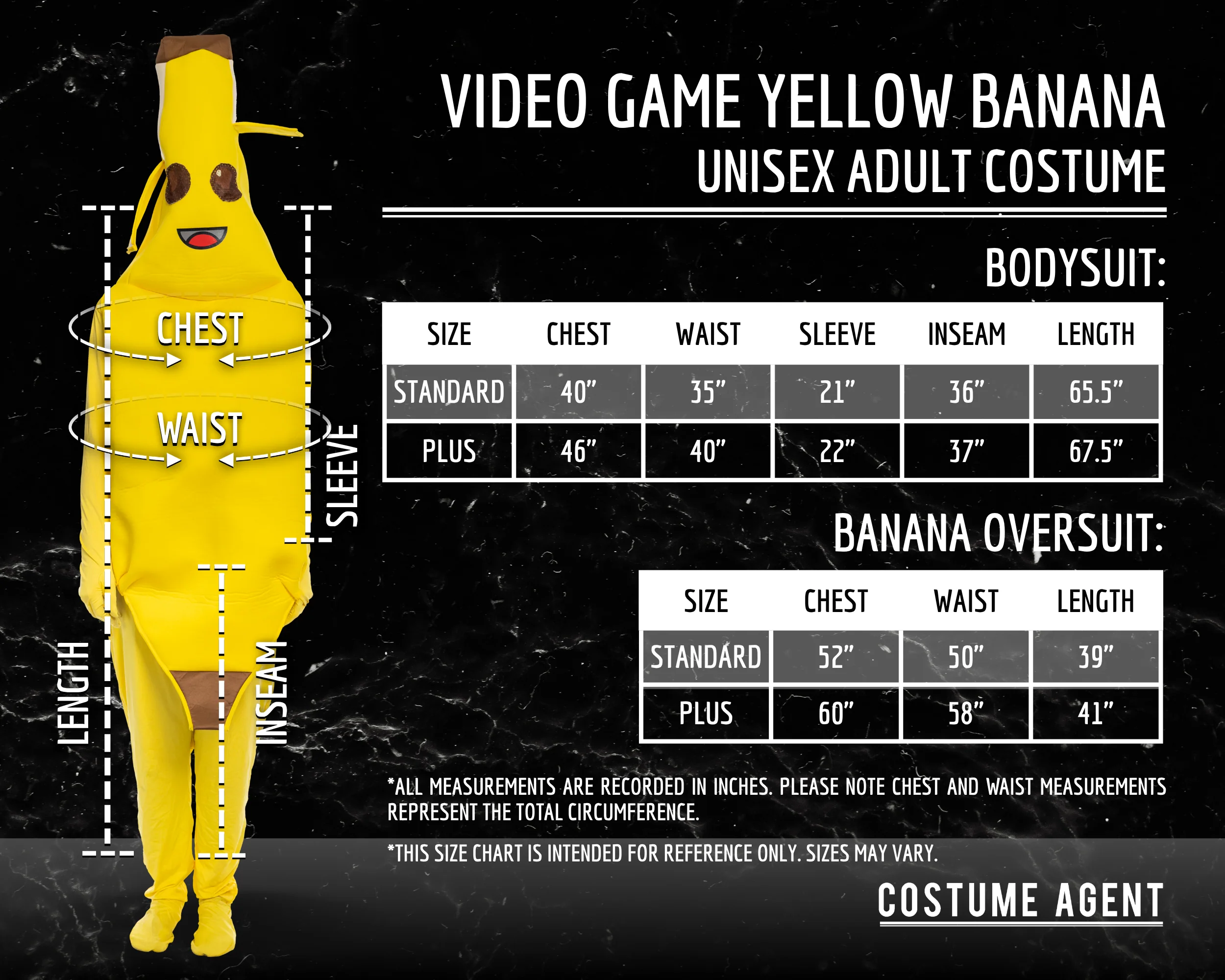 Video Game Yellow Banana Peeled Halloween Costume - Image 8