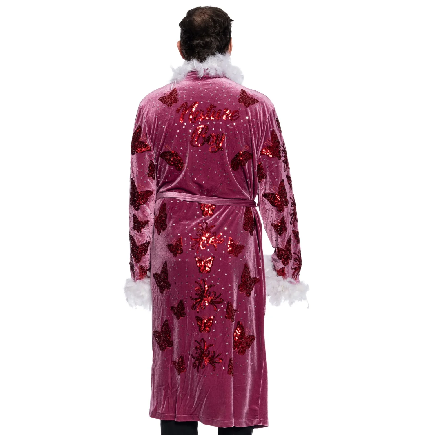 Deluxe Wrestling Nature Boy Halloween Cosplay Costume Robe - Image 6