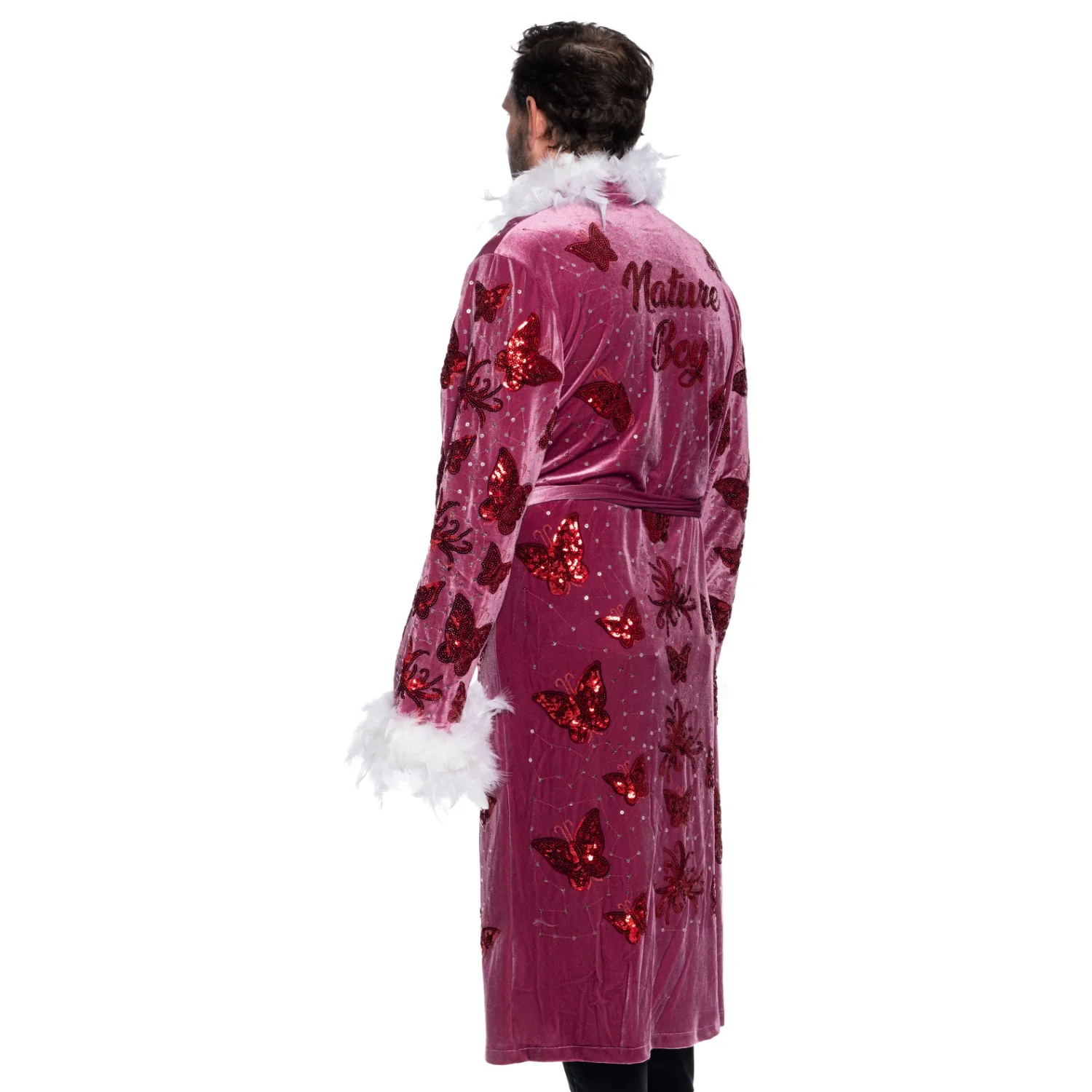 Deluxe Wrestling Nature Boy Halloween Cosplay Costume Robe - Image 7
