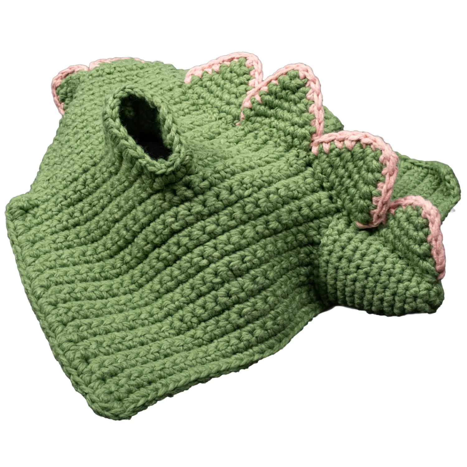 Dinosaur Knitted Sweater for Babies and Kids Halloween Costume Cosplay - Image 6