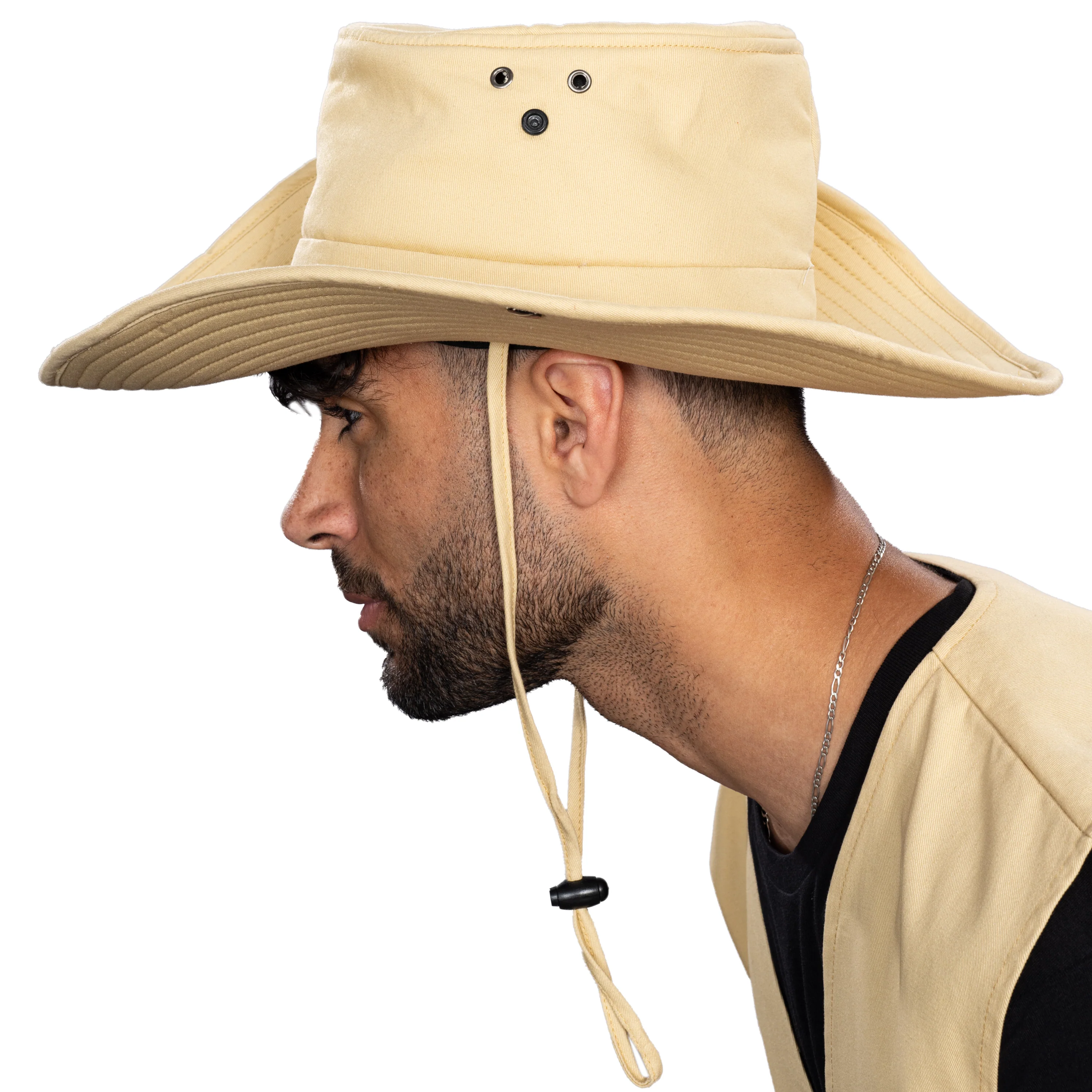 Dinosaur Park Ranger Jurassic Vest and Hat Halloween Costume Cosplay Set - Image 7