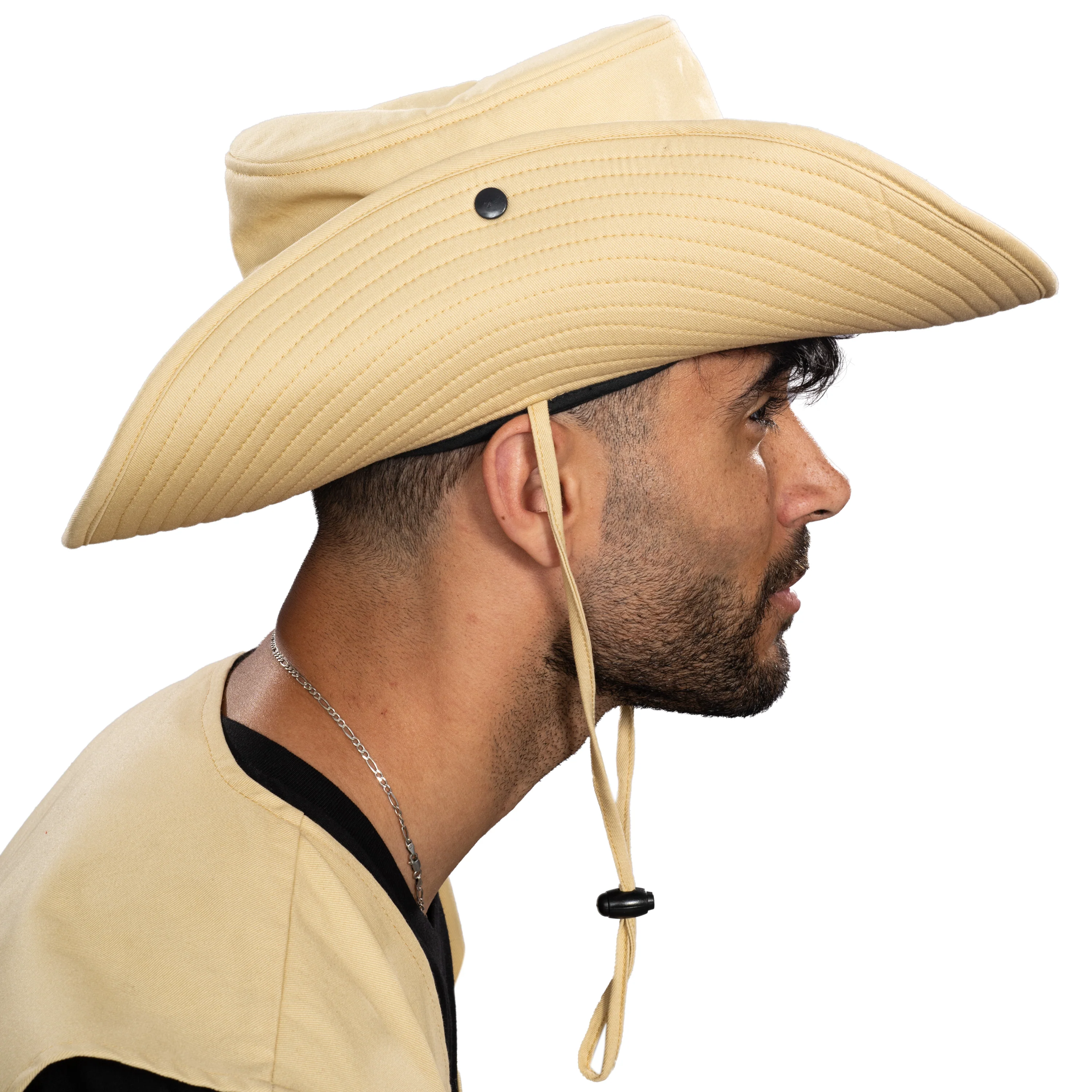 Dinosaur Park Ranger Jurassic Vest and Hat Halloween Costume Cosplay Set - Image 8