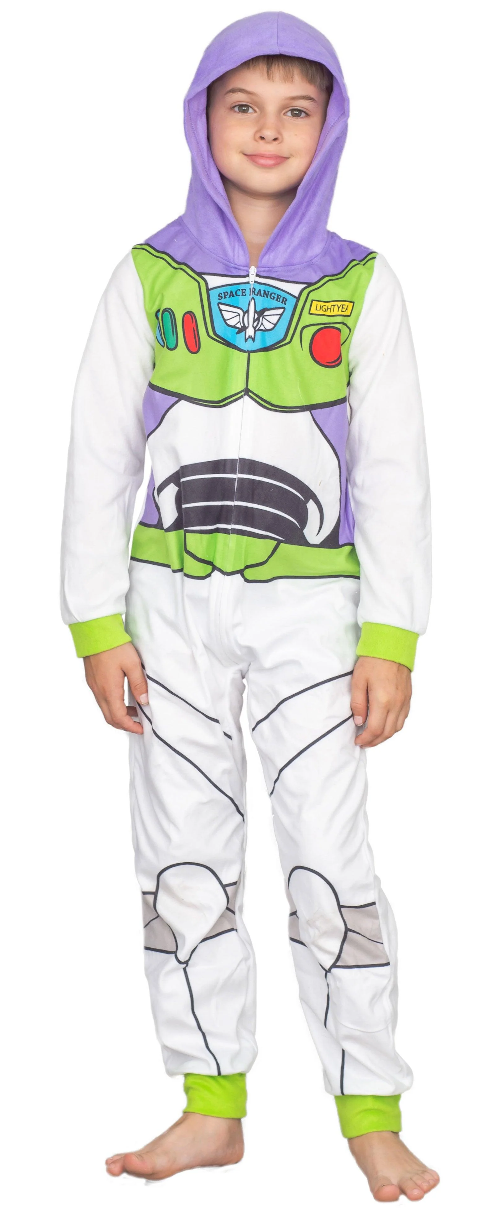 Disney Toy Story Buzz Lightyear Boys Pajama Costume - Image 3