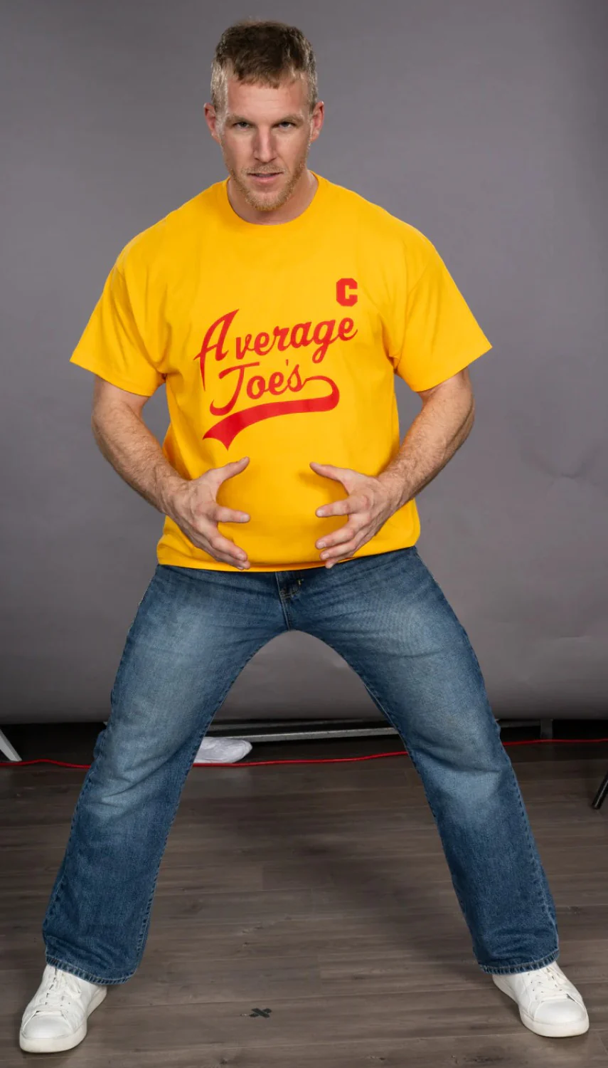 Dodgeball Average Joe's Unisex Halloween Cosplay Costume T-shirt - Image 2