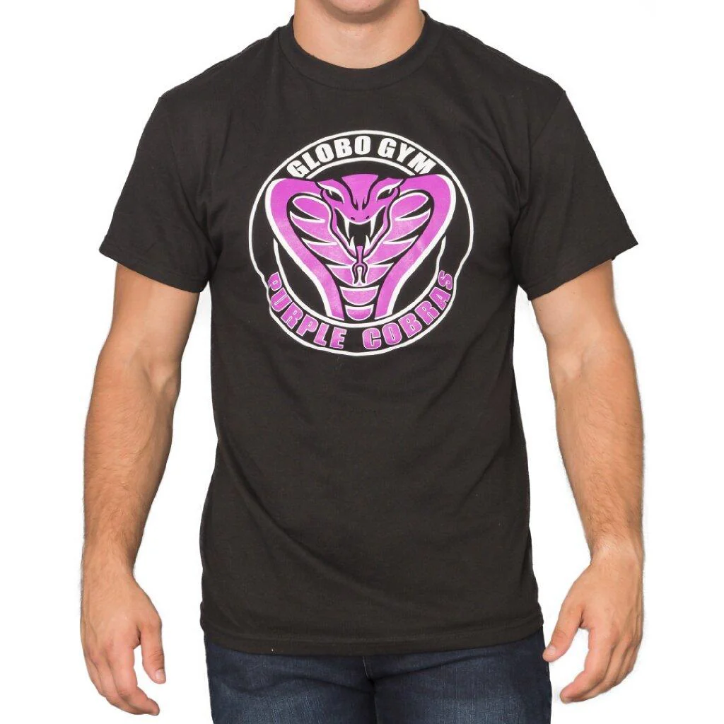 Dodgeball Globo Gym Purple Cobras T-shirt