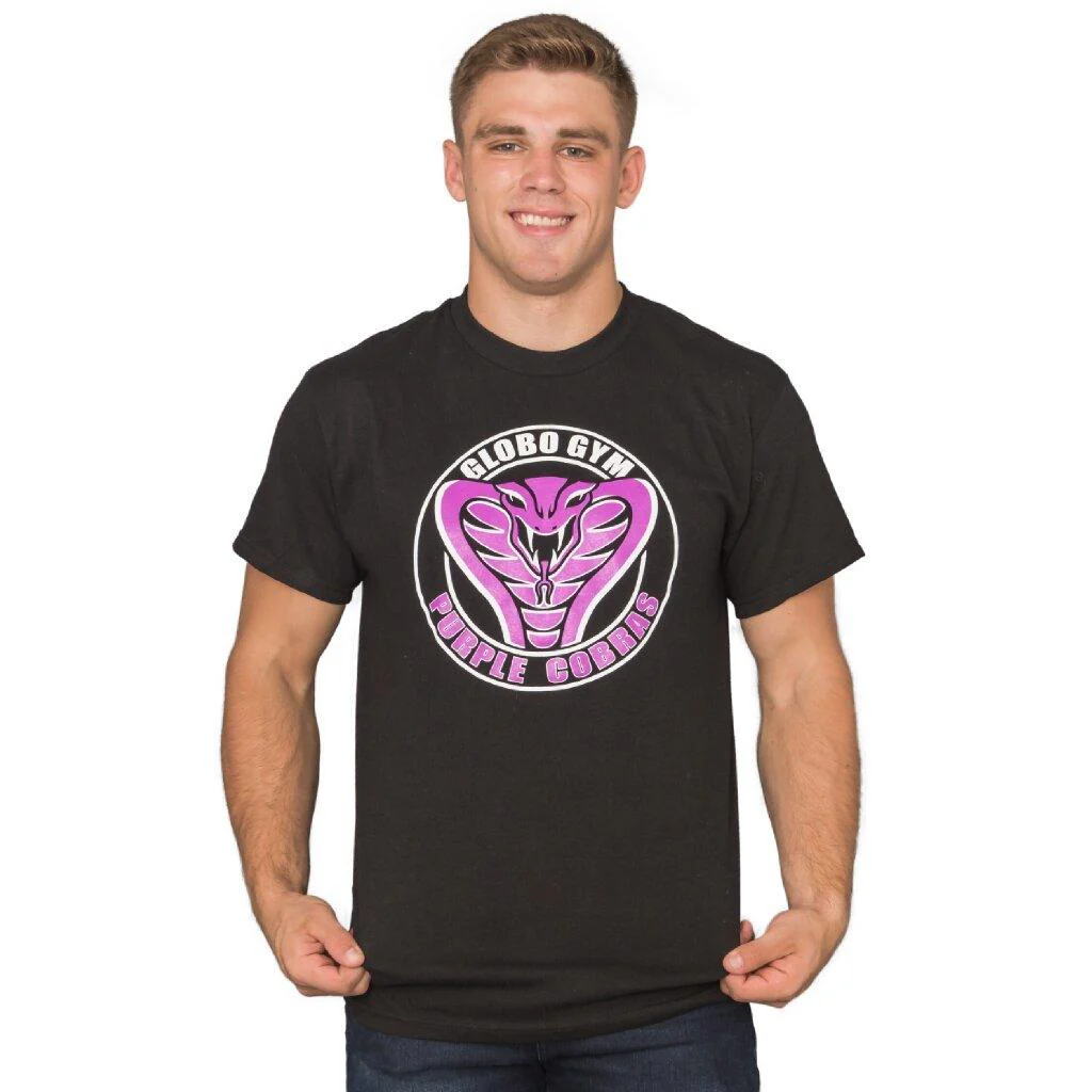 Dodgeball Globo Gym Purple Cobras T-shirt - Image 3