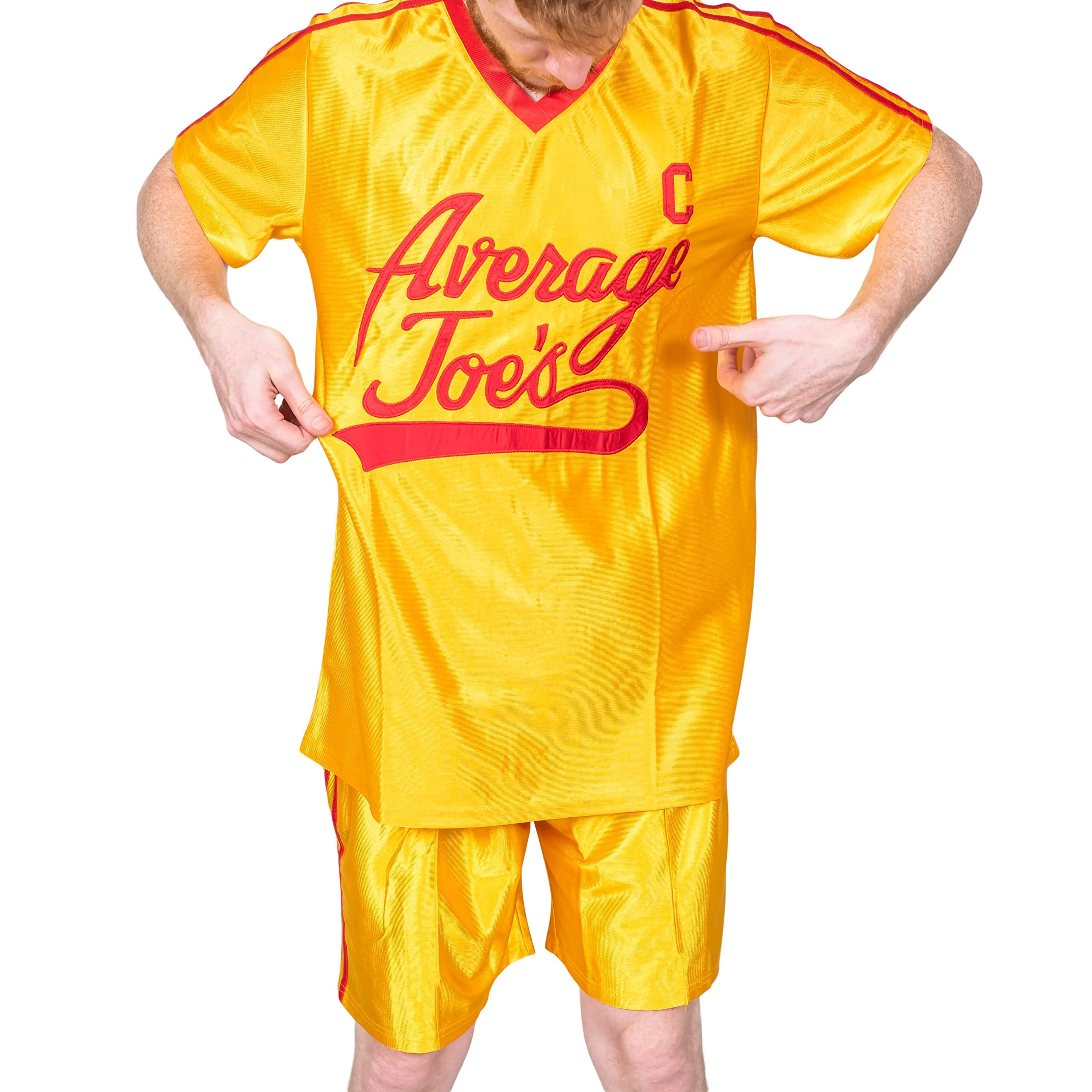 Dodgeball Joe's Team Captain La Fleur Top and Shorts Set Halloween Costume Cosplay - Image 3