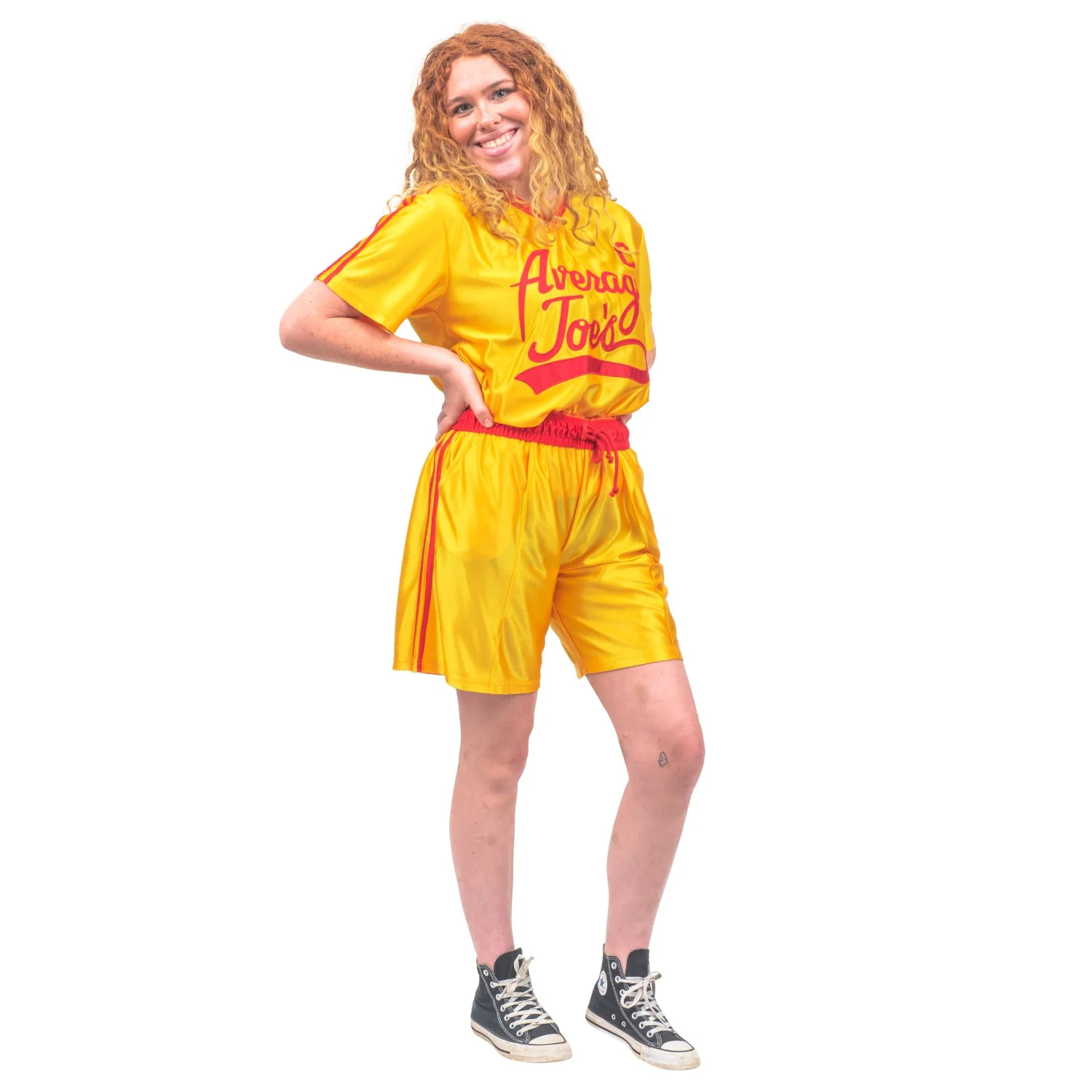 Dodgeball Joe's Team Captain La Fleur Top and Shorts Set Halloween Costume Cosplay - Image 5