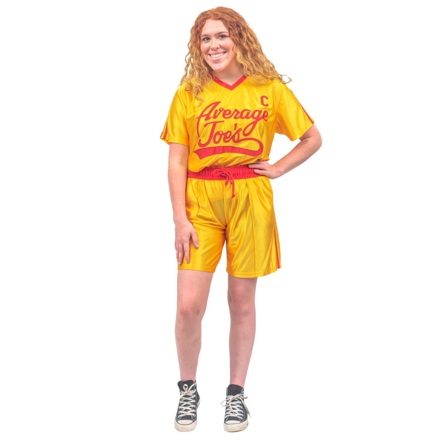 Dodgeball Joe's Team Captain La Fleur Top and Shorts Set Halloween Costume Cosplay - Image 6