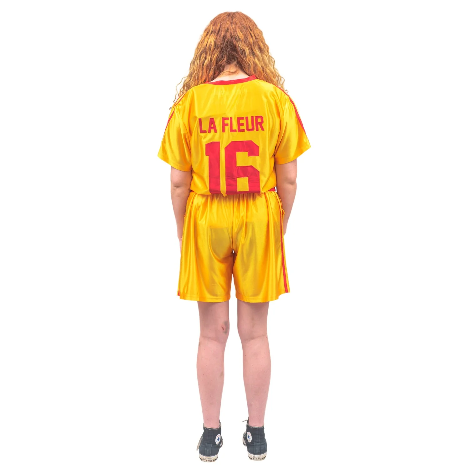 Dodgeball Joe's Team Captain La Fleur Top and Shorts Set Halloween Costume Cosplay - Image 7