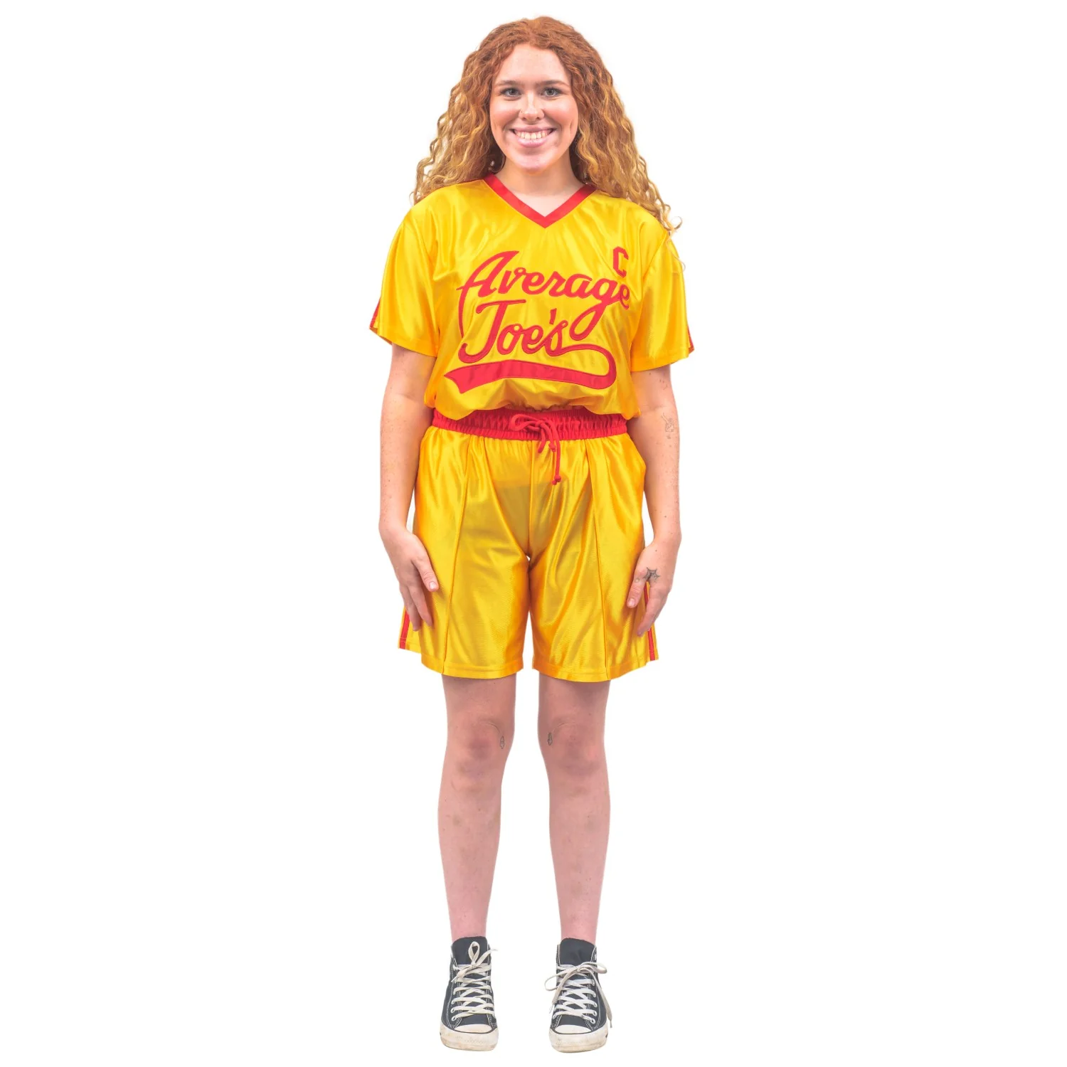 Dodgeball Joe's Team Captain La Fleur Top and Shorts Set Halloween Costume Cosplay - Image 8