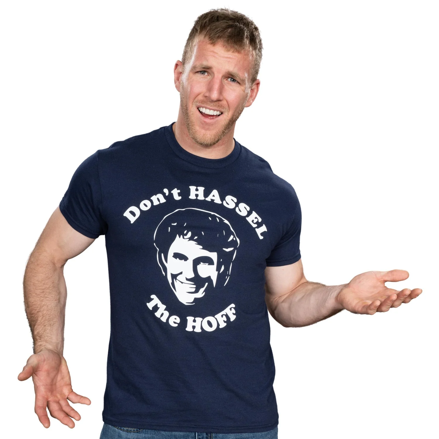 Don't Hassel The Hoff T-shirt - Image 6
