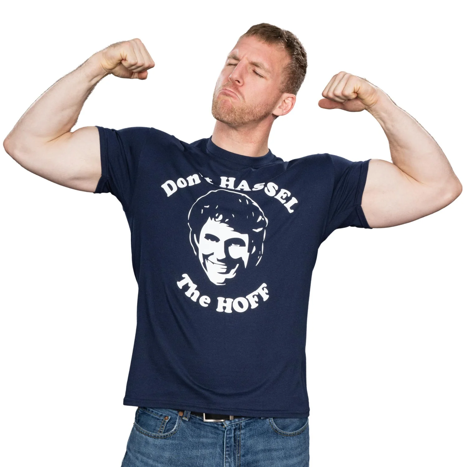 Don't Hassel The Hoff T-shirt - Image 7
