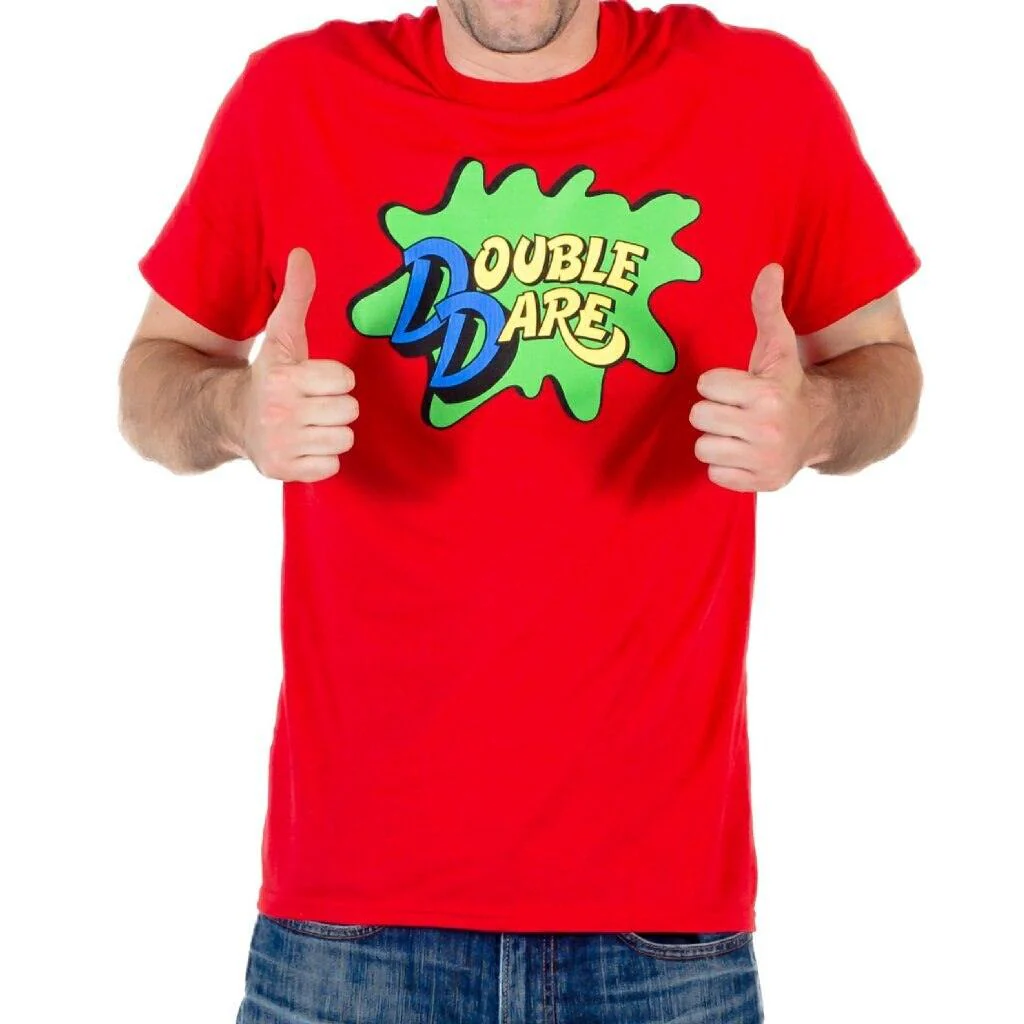 Double Dare Logo Unisex Halloween Cosplay Costume T-shirt - Image 3