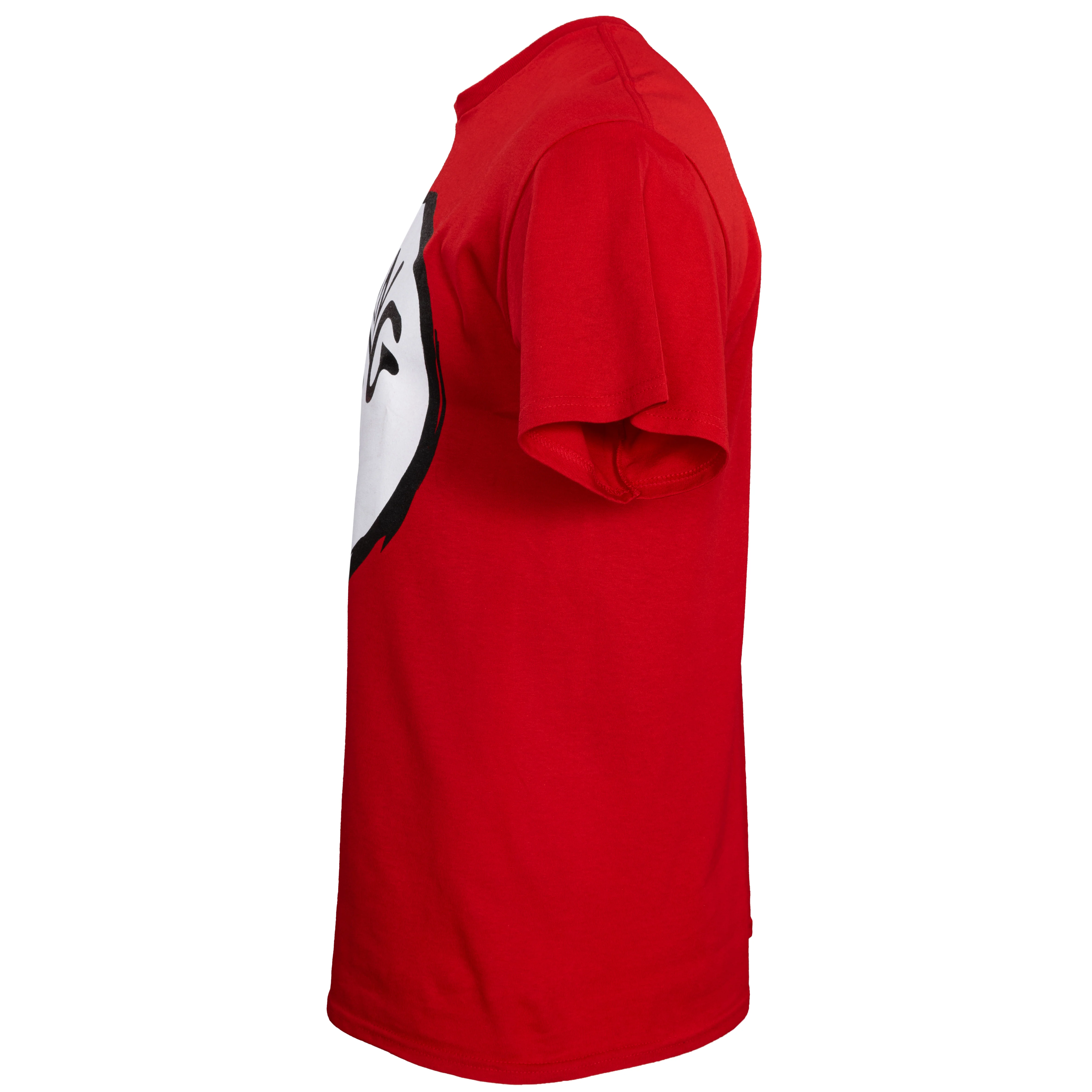 Dr Seuss Thing 1 Adult Short Sleeves Red T-Shirt - Image 3
