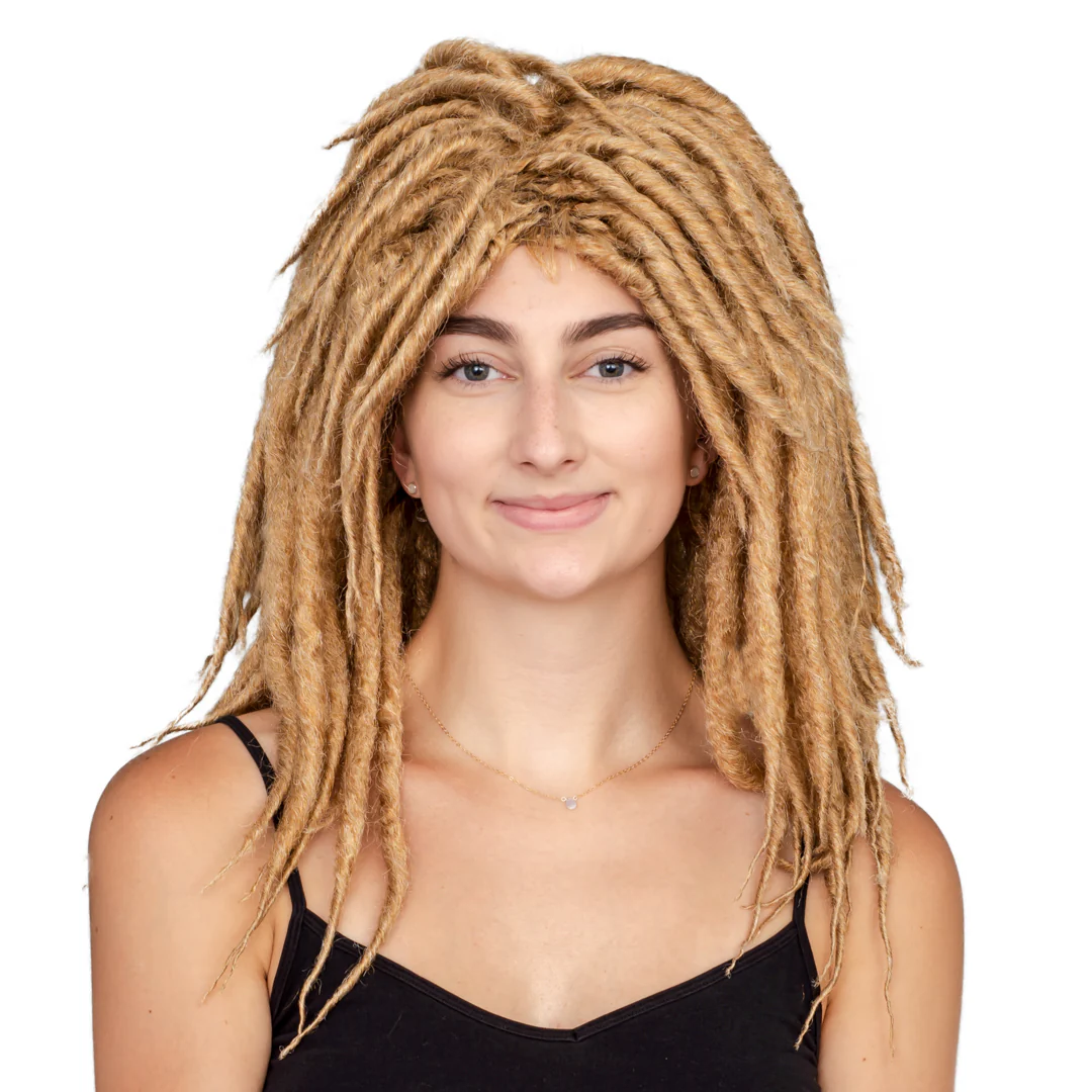 Dreadlocks Dreads Dreadlock Caveman Surfer Dude Rasta Wig - Image 2