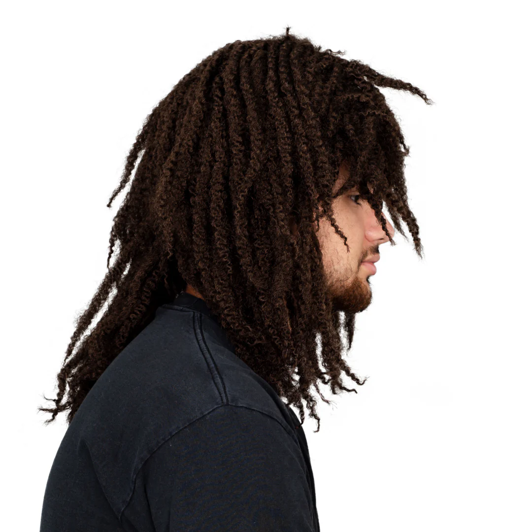 Dreadlocks Dreads Dreadlock Caveman Surfer Dude Rasta Wig - Image 4