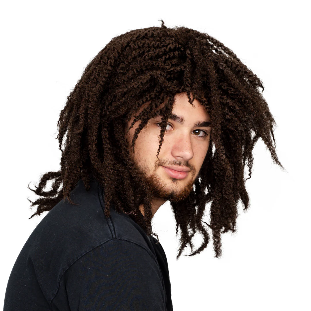 Dreadlocks Dreads Dreadlock Caveman Surfer Dude Rasta Wig - Image 5