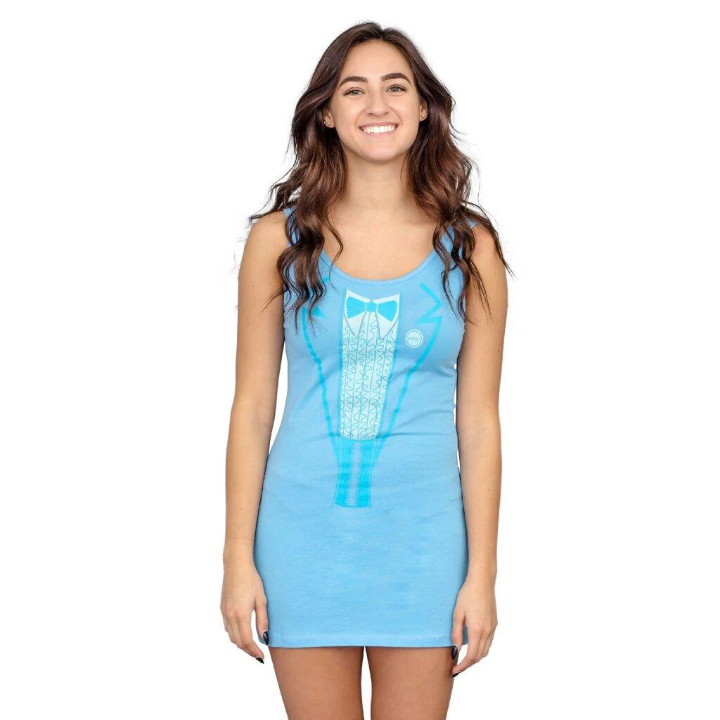 Dumb and Dumber Tuxedo Tank Dress - Image 3