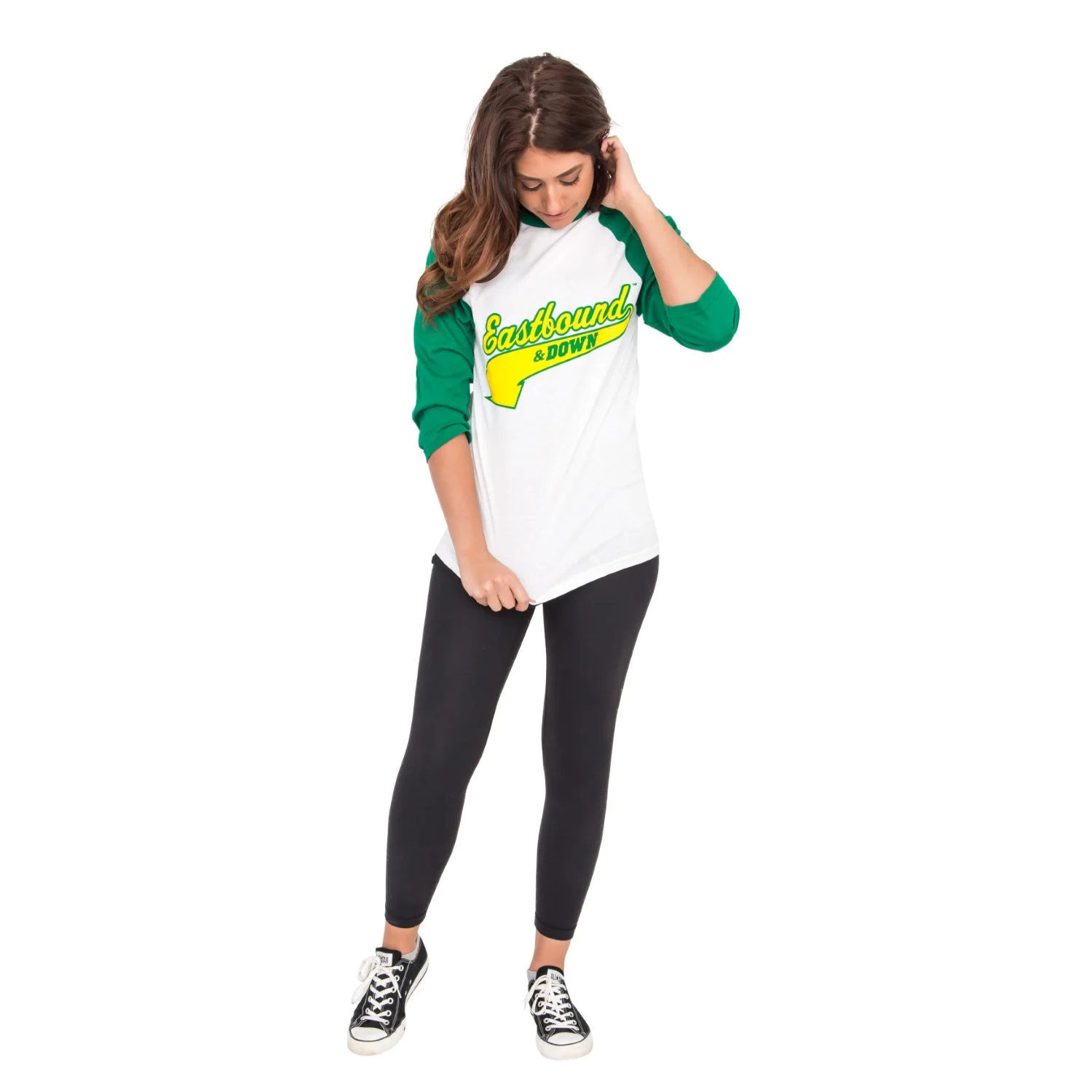 Eastbound & Down Logo #55 Baseball Unisex Raglan Halloween Cosplay Costume Shirt - Image 4