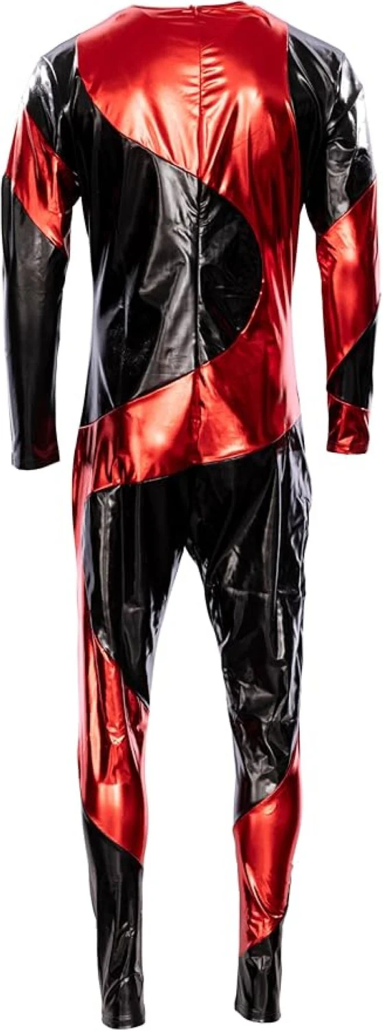 Egg Robot Man Dancing Suit Hedgehog Video Game Villain Adult Halloween Costume Cosplay - Image 3