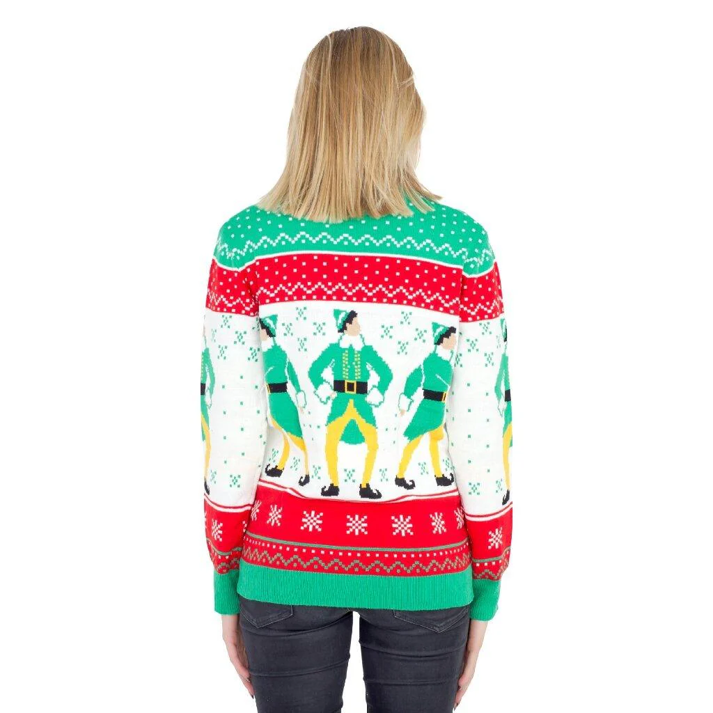 Elf Ginormous Ugly Christmas Sweater - Image 4