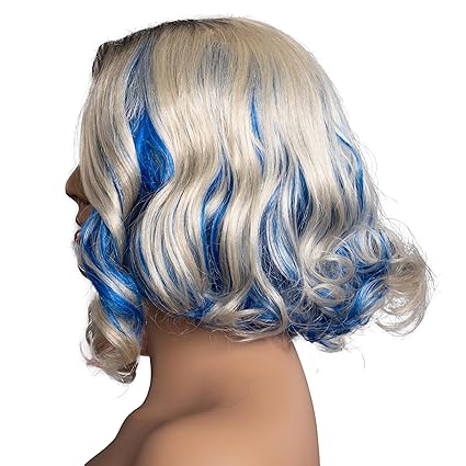 Enid The Werewolf Student Short Blonde Halloween Cosplay Costume Wig - Image 3