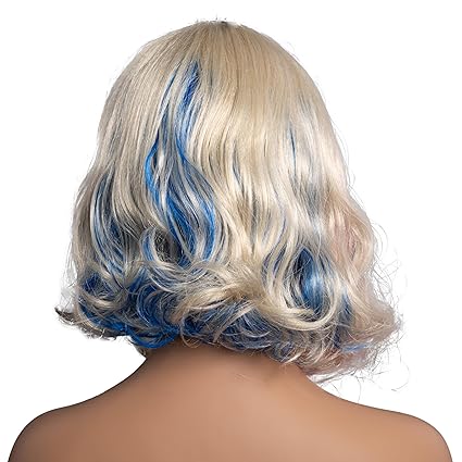 Enid The Werewolf Student Short Blonde Halloween Cosplay Costume Wig - Image 5