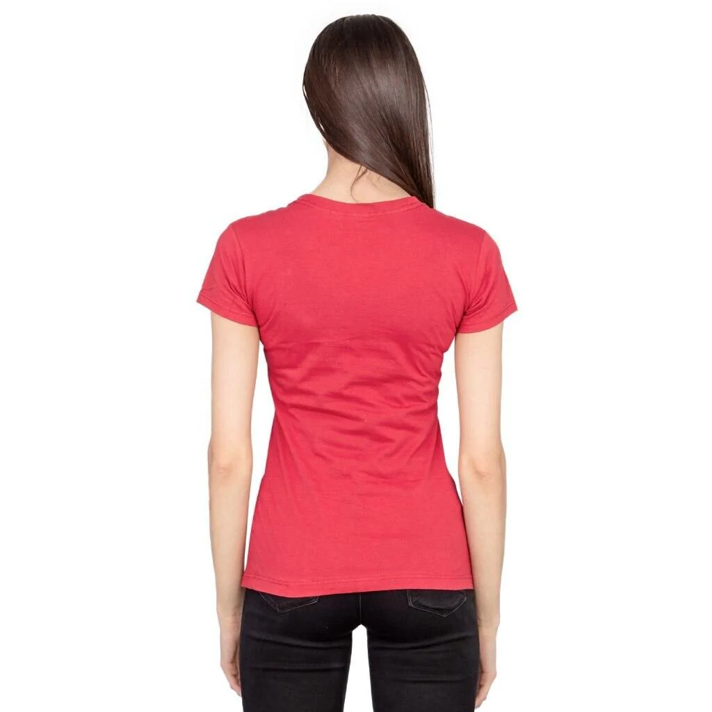 Felix the Cat Face Juniors Red T-shirt - Image 2