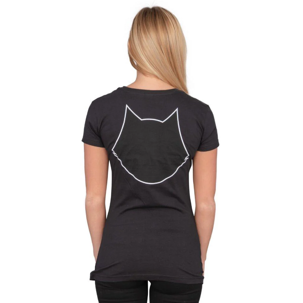 Felix the Cat Face Outline T-shirt - Image 2